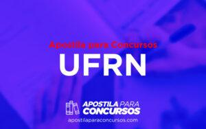 Apostila PDF para concurso UFRN