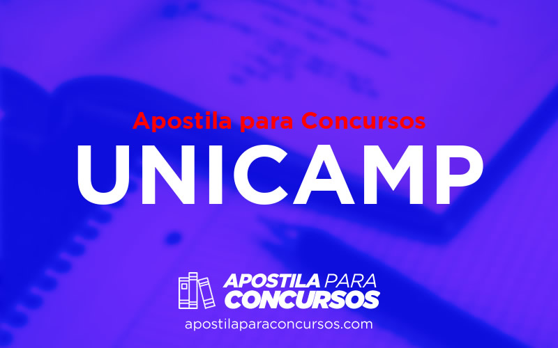 apostila concurso UNICAMP