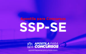 Apostila PDF para concurso SSP-SE