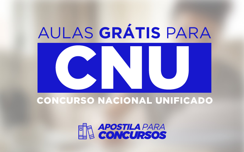 aulas grátis para CNU